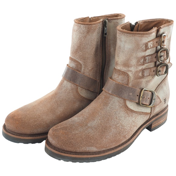 Frye Veronica Belted Short Boots